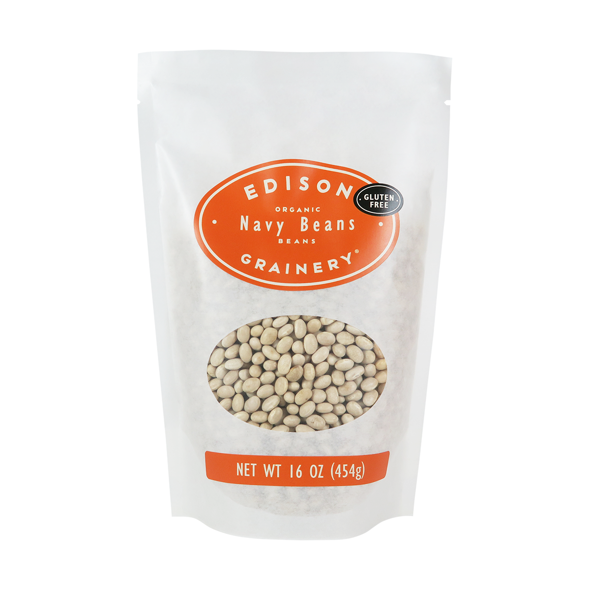 Navy Beans Organic Gluten Free Edison Grainery