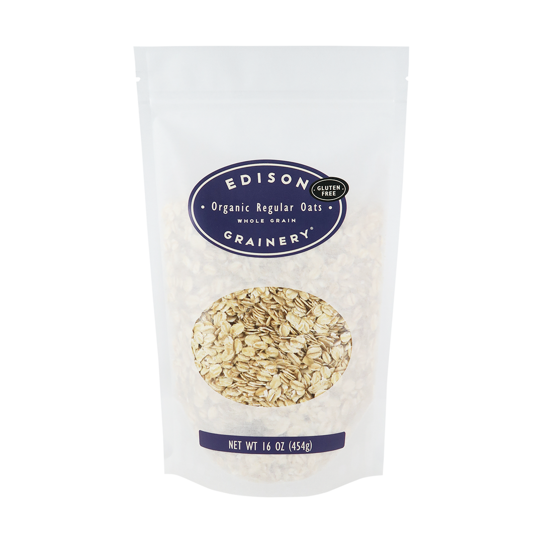 Regular Rolled Oats - Organic - Gluten Free – Edison Grainery