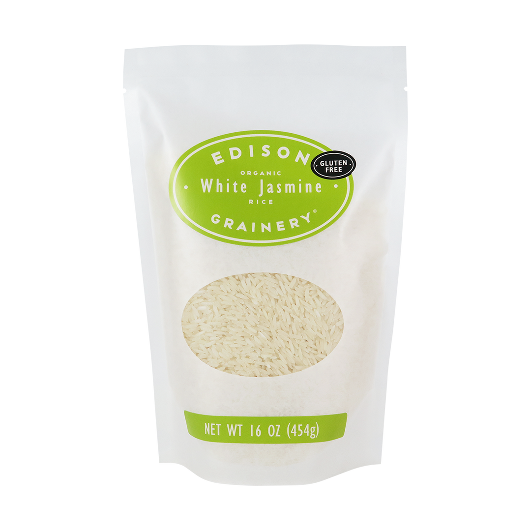 White Jasmine Rice - Organic - Gluten-Free – Edison Grainery