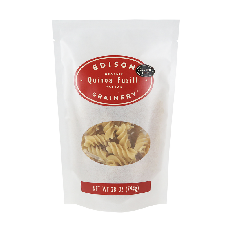 Organic, Gluten-Free Quinoa Pasta: Fusilli